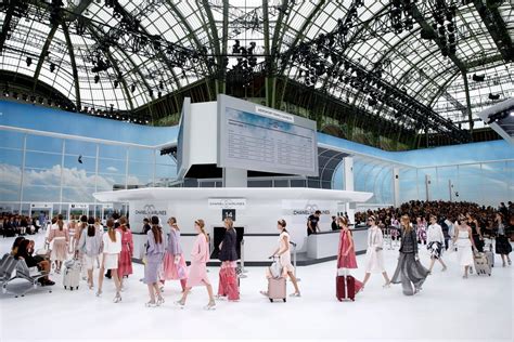 chanel airport collection|10 Things About Chanel’s Paris Fashion Show .